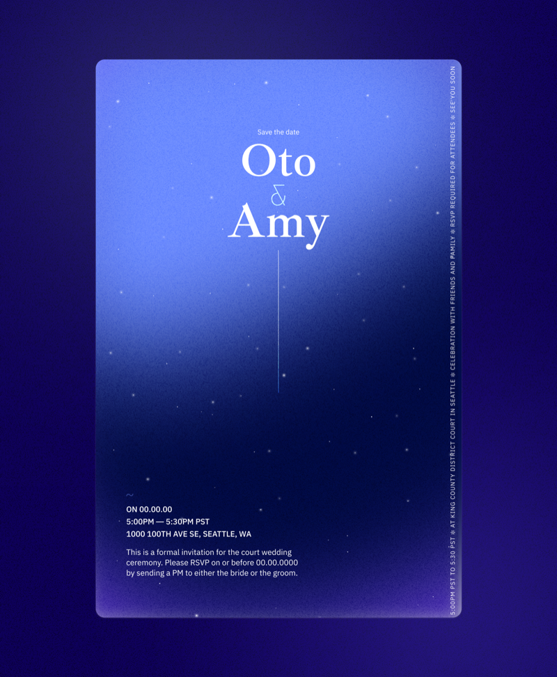 Online Wedding Invitation Card